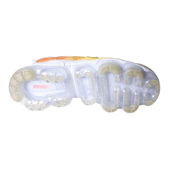 NIKE Air VaporMax Plus 'Opti Yellow Laser Crimson' Running Shoes Size 7.5 - Picture 8 of 9